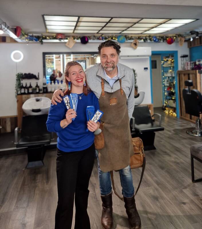 Klanten bezoek kapsalons trimsalons